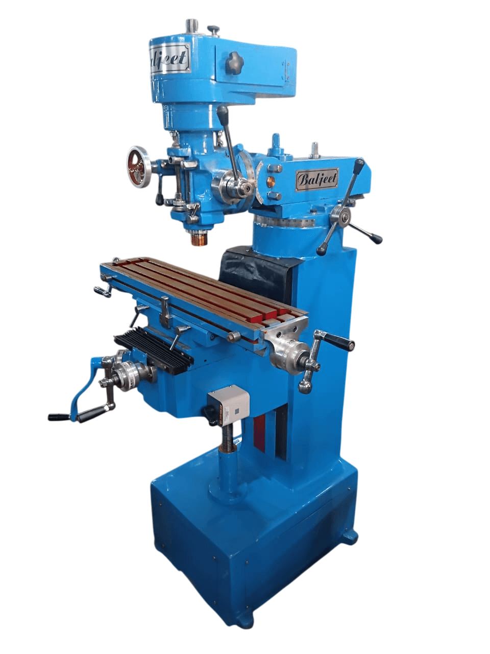 Turret Ram Vertical Milling Machine, BMT Size-0