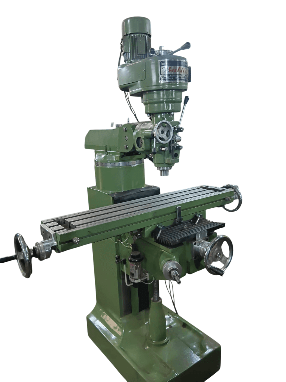 Turret Ram Vertical Milling Machine, BMT Size-1.5 (Heavy)